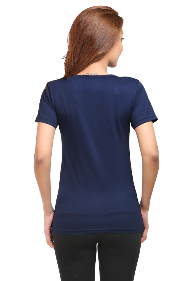 Scratchh Round Neck T-Shirt for Women | 180 GSM | Soft & Daily Comfort Fit - SCRATCHH 