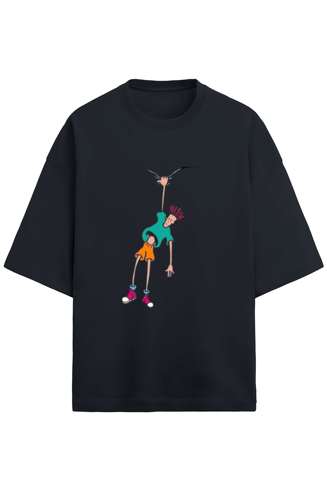 Scratchh Unisex Terry Oversized T-Shirt | 280 GSM | Premium Fit - SCRATCHH 