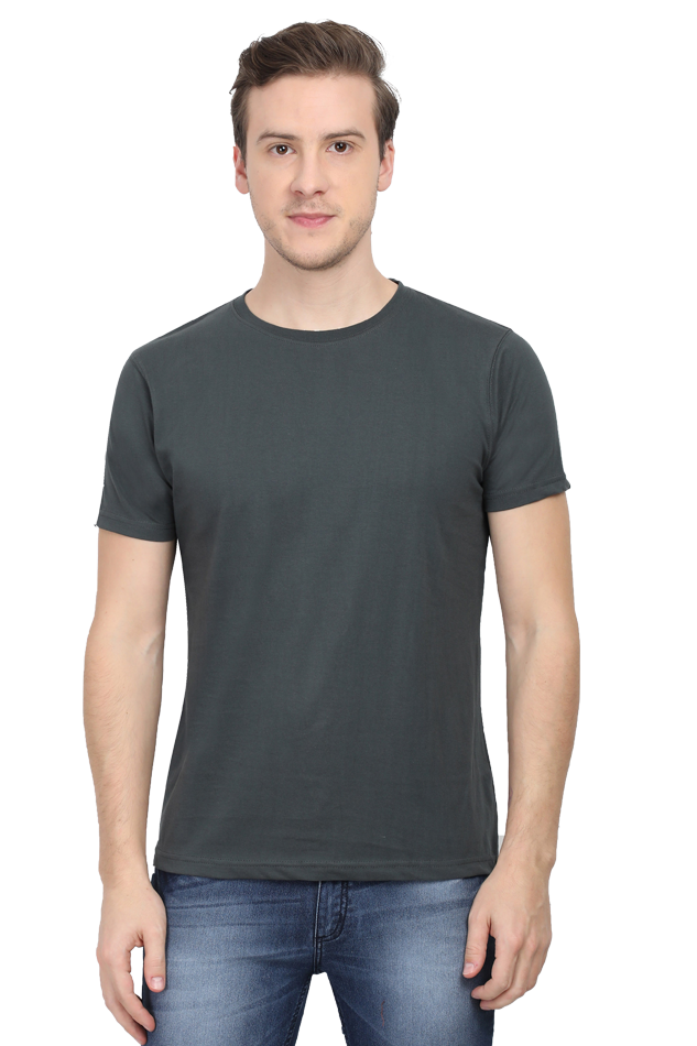 Scratchh Classic Crew Neck T-Shirt for Men | 180 GSM | Everyday Streetwear Fit - SCRATCHH 