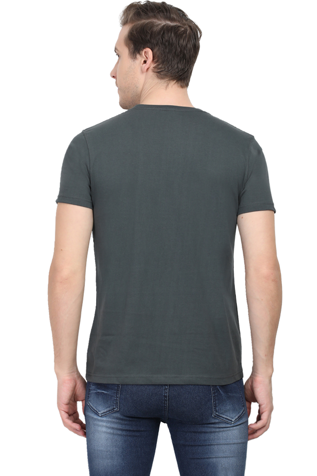 Scratchh Round Neck T-Shirt for Men | 180 GSM | Daily Essential Fit - SCRATCHH 