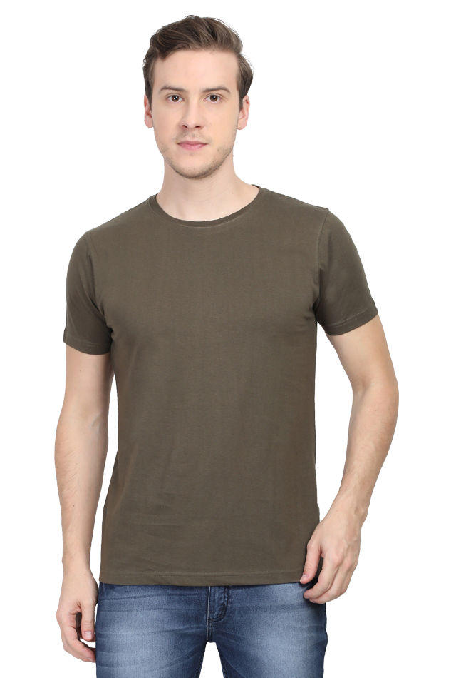 Scratchh Classic Crew Neck T-Shirt for Men | 180 GSM | Everyday Streetwear Fit - SCRATCHH 