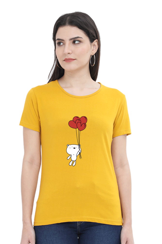 Scratchh Round Neck T-Shirt for Women | 180 GSM | Soft & Daily Comfort Fit - SCRATCHH 