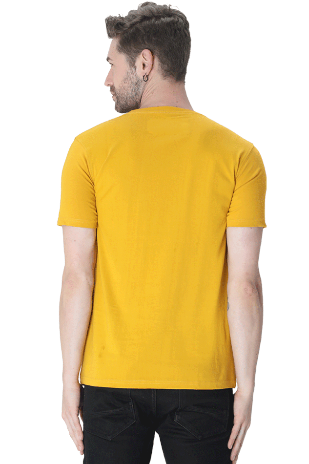 Scratchh Round Neck T-Shirt for Men | 180 GSM | Daily Essential Fit - SCRATCHH 