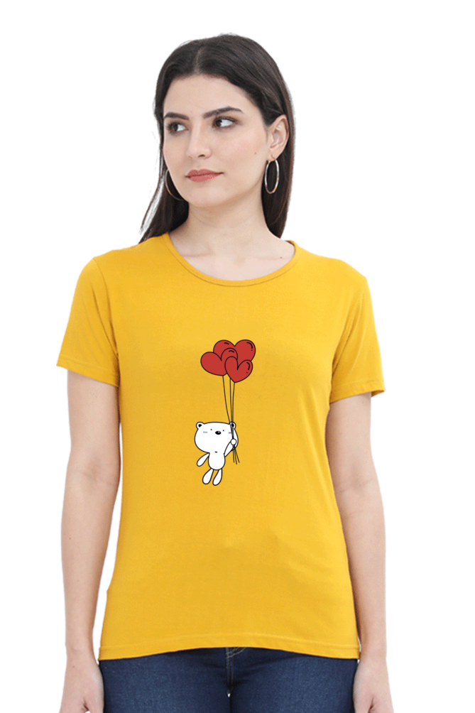 Scratchh Round Neck T-Shirt for Women | 180 GSM | Soft & Daily Comfort Fit - SCRATCHH 