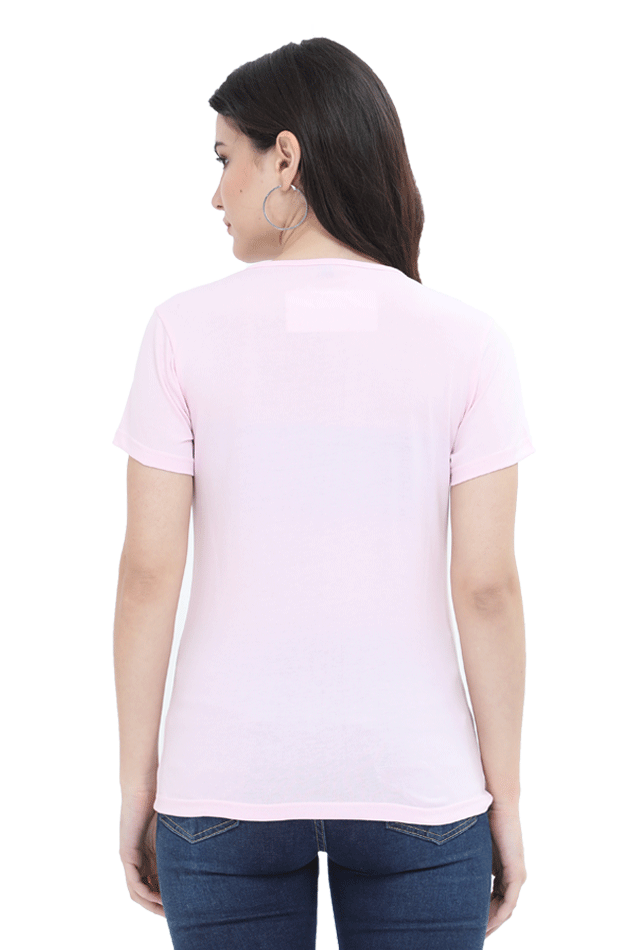 Scratchh Round Neck T-Shirt for Women | 180 GSM | Soft & Daily Comfort Fit - SCRATCHH 