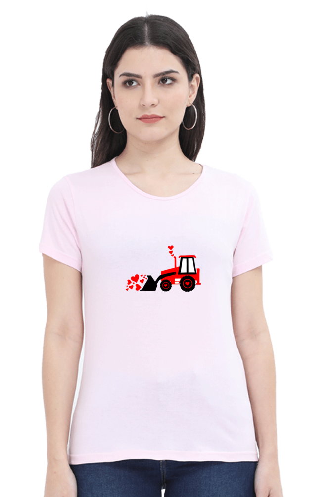 Scratchh Round Neck T-Shirt for Women | 180 GSM | Soft & Daily Comfort Fit - SCRATCHH 