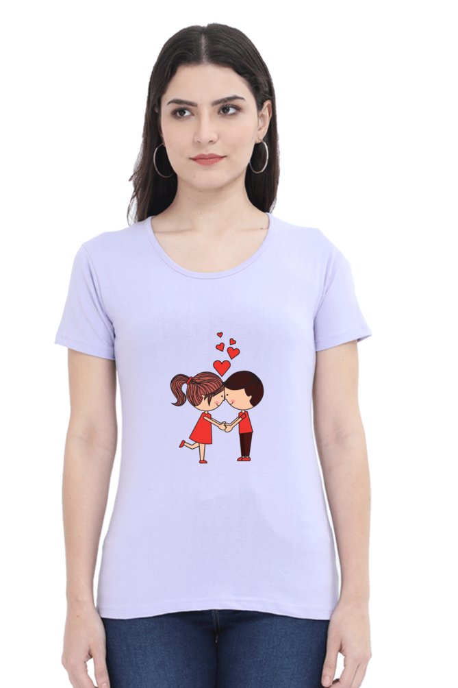 Scratchh Crew Neck T-Shirt for Women | 180 GSM | Soft & Versatile Daily Fit - SCRATCHH 