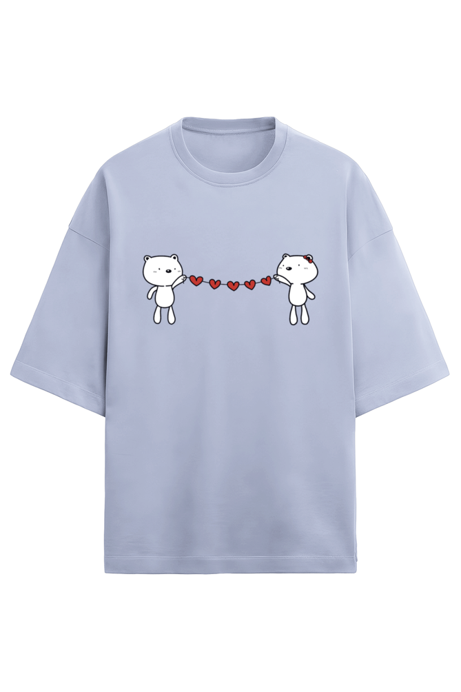 Scratchh Terry Oversized T-Shirt for Women | 280 GSM | Bold & Comfy Streetwear Fit - SCRATCHH 