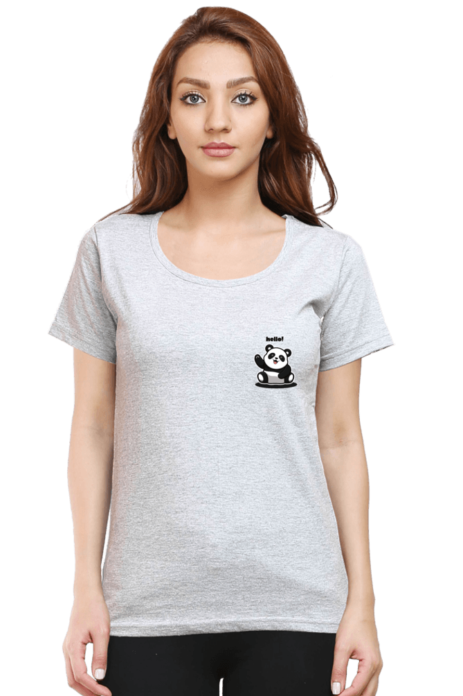 Scratchh Round Neck T-Shirt for Women | 180 GSM | Soft & Daily Comfort Fit - SCRATCHH 