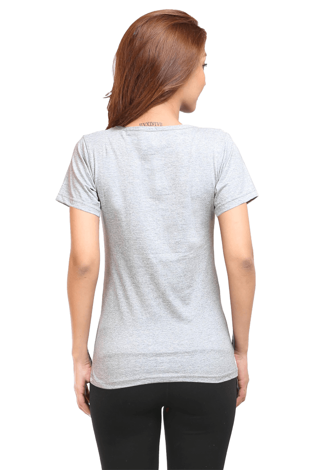 Scratchh Round Neck T-Shirt for Women | 180 GSM | Soft & Daily Comfort Fit - SCRATCHH 