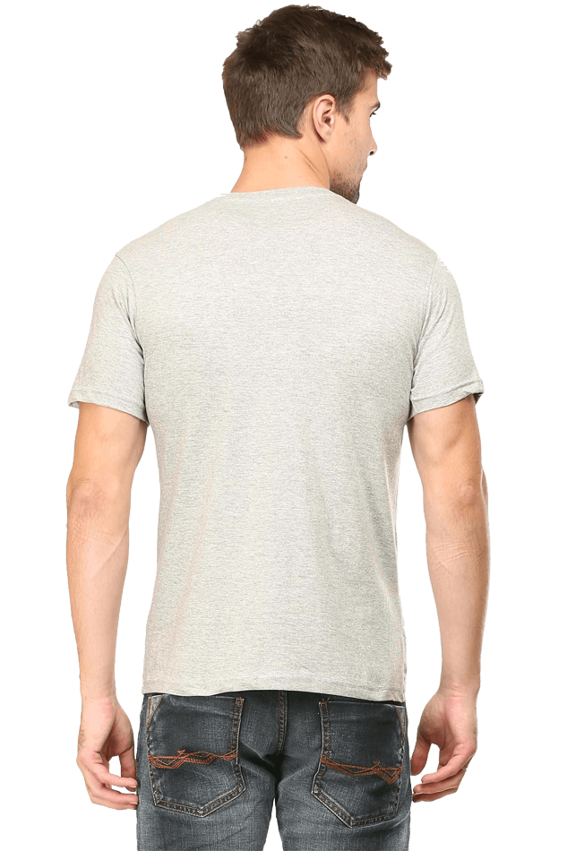 Scratchh Round Neck T-Shirt for Men | 180 GSM | Daily Essential Fit - SCRATCHH 