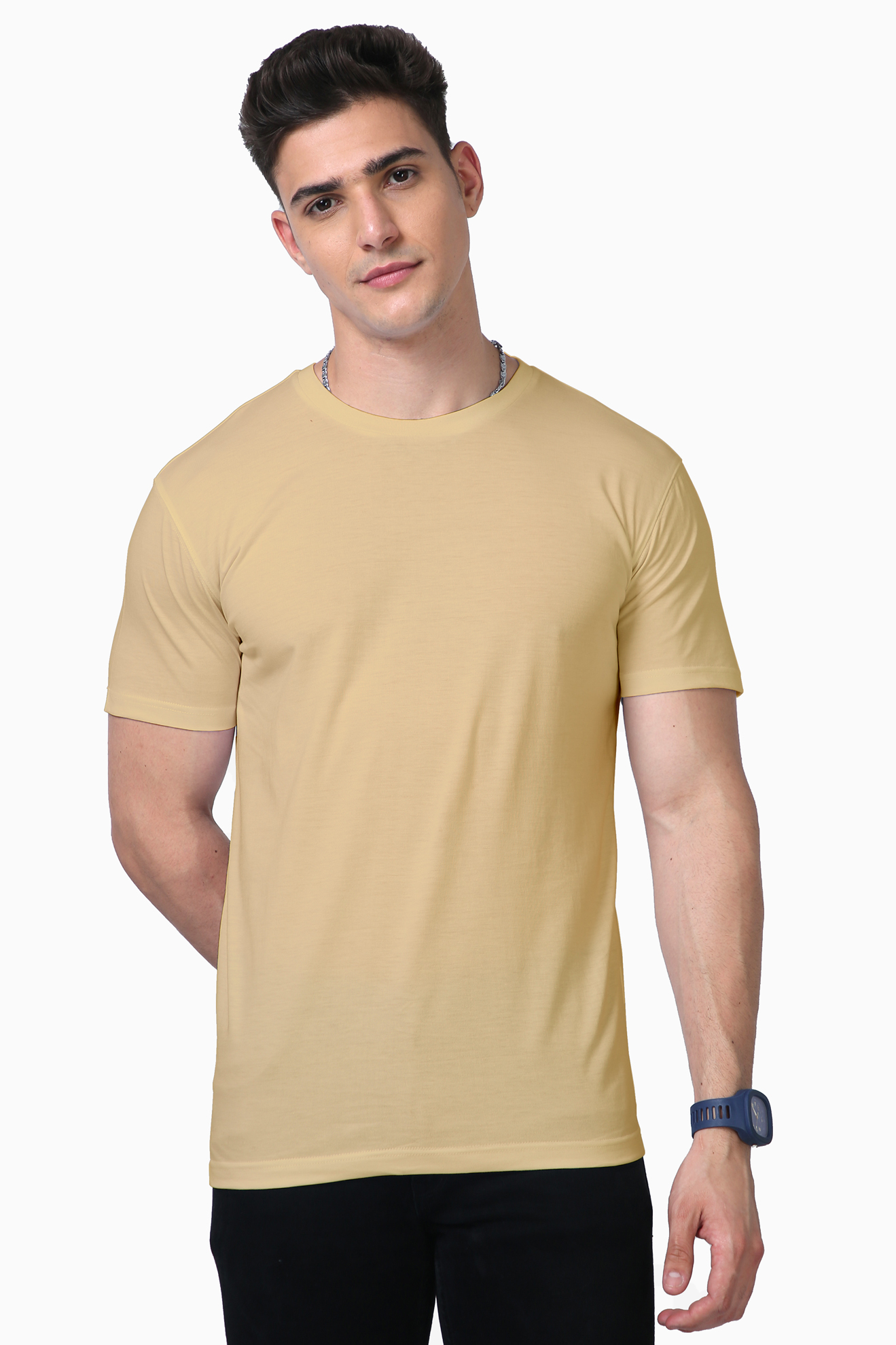Scratchh Supima Cotton T-Shirt | 160 GSM | Ultra Soft Fabric - SCRATCHH 