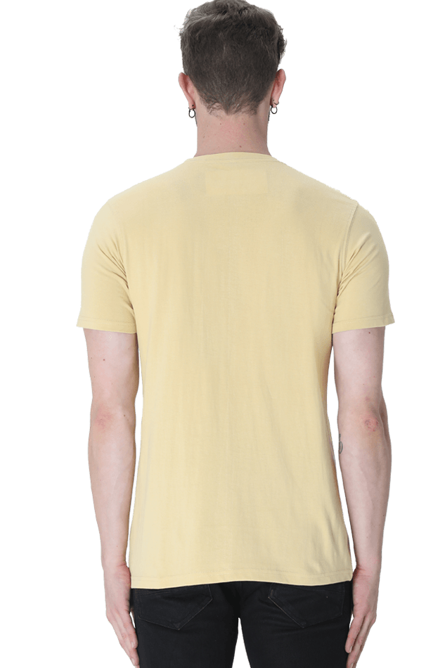 Scratchh Round Neck T-Shirt for Men | 180 GSM | Daily Essential Fit - SCRATCHH 
