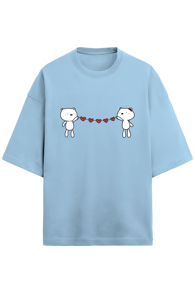 Scratchh Terry Oversized T-Shirt for Women | 280 GSM | Bold & Comfy Streetwear Fit - SCRATCHH 