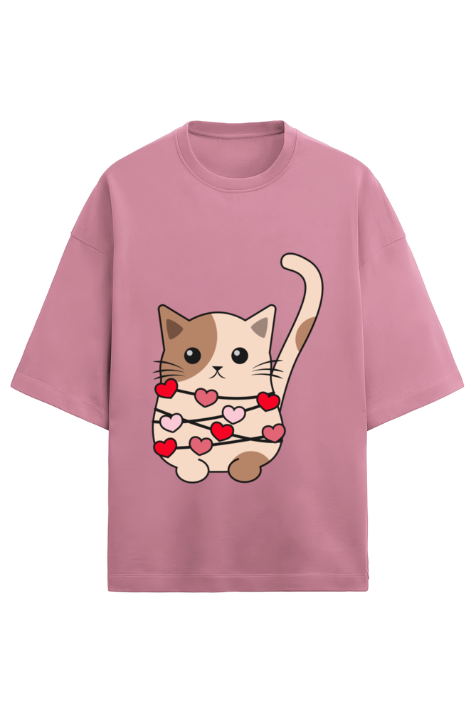 Scratchh Terry Oversized T-Shirt for Women | 280 GSM | Bold & Comfy Streetwear Fit - SCRATCHH 