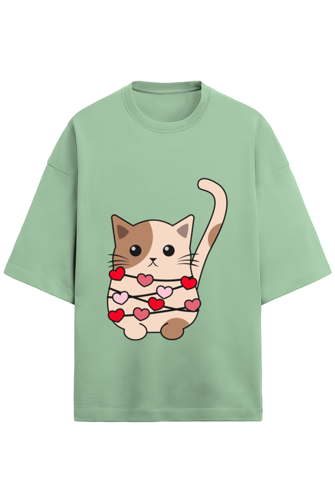 Scratchh Terry Oversized T-Shirt for Women | 280 GSM | Bold & Comfy Streetwear Fit - SCRATCHH 