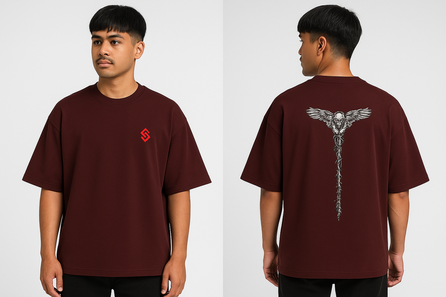 Scratchh Unisex Terry Oversized T-Shirt | 280 GSM | Premium Fit