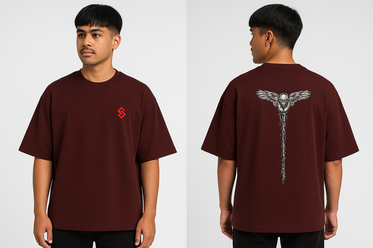 Scratchh Unisex Terry Oversized T-Shirt | 280 GSM | Premium Fit