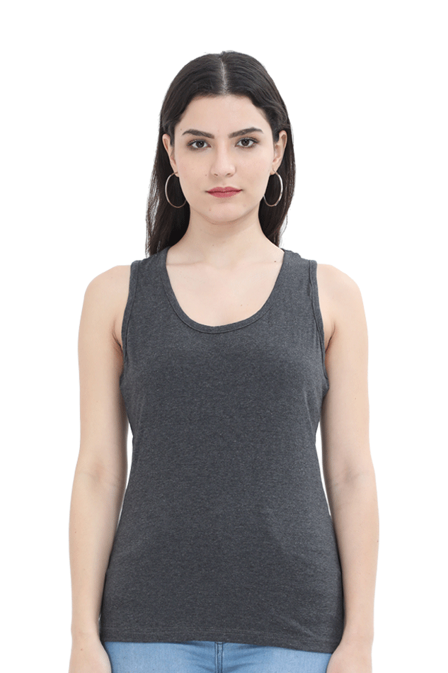 Scratchh Women's Tank Top | Sleeveless | 180 GSM | Summer Comfort Fit - SCRATCHH 