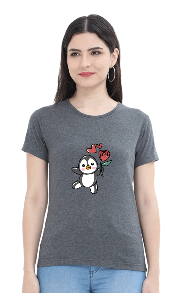 Scratchh Round Neck T-Shirt for Women | 180 GSM | Soft & Daily Comfort Fit - SCRATCHH 