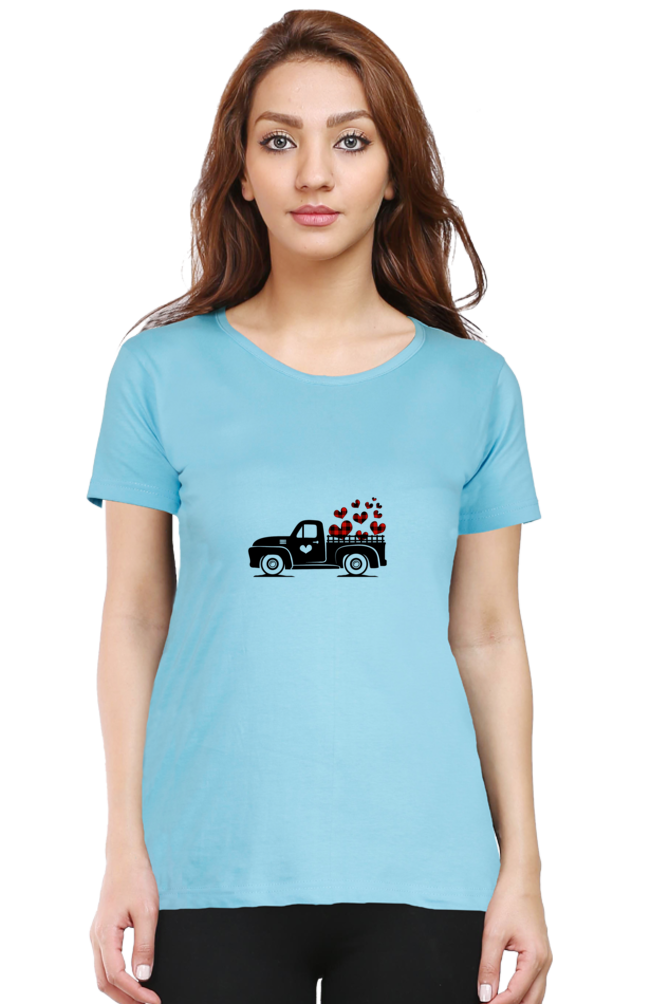 Scratchh Crew Neck T-Shirt for Women | 180 GSM | Soft & Versatile Daily Fit - SCRATCHH 