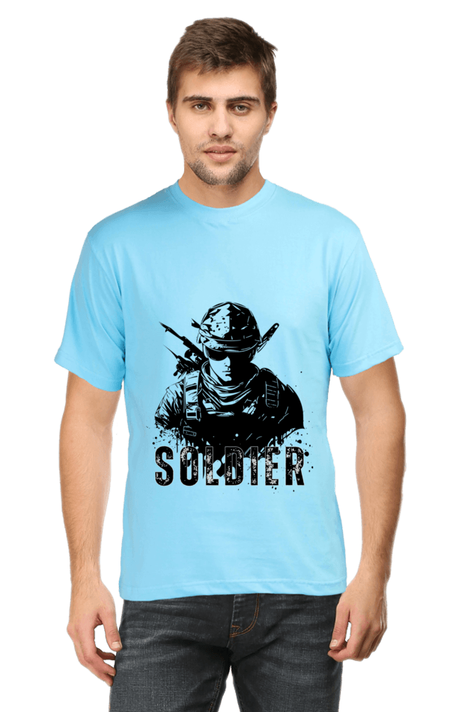 Scratchh Round Neck T-Shirt for Men | 180 GSM | Daily Essential Fit - SCRATCHH 