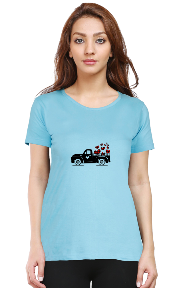 Scratchh Crew Neck T-Shirt for Women | 180 GSM | Soft & Versatile Daily Fit - SCRATCHH 
