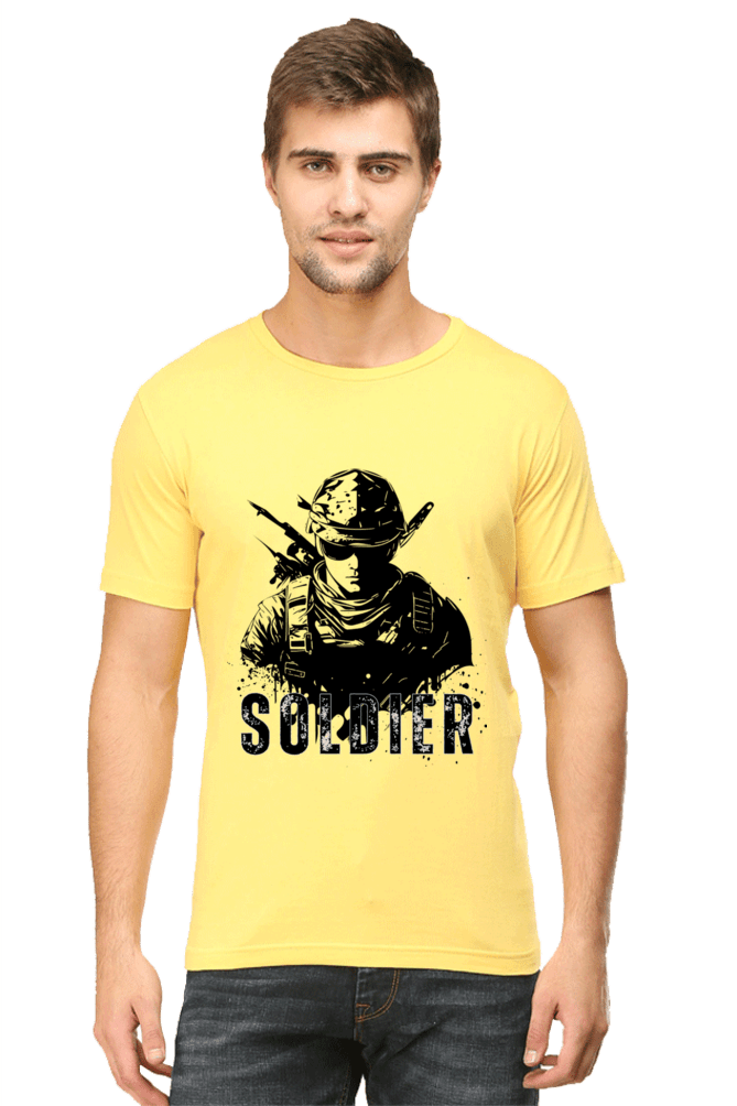 Scratchh Round Neck T-Shirt for Men | 180 GSM | Daily Essential Fit - SCRATCHH 