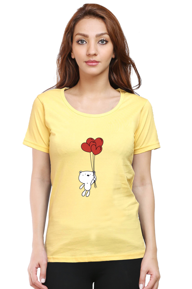 Scratchh Round Neck T-Shirt for Women | 180 GSM | Soft & Daily Comfort Fit - SCRATCHH 