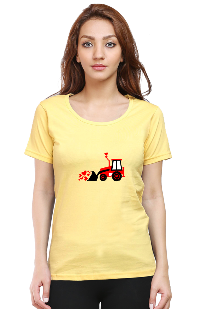 Scratchh Round Neck T-Shirt for Women | 180 GSM | Soft & Daily Comfort Fit - SCRATCHH 