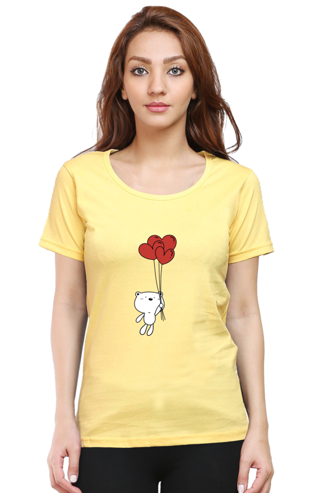 Scratchh Round Neck T-Shirt for Women | 180 GSM | Soft & Daily Comfort Fit - SCRATCHH 