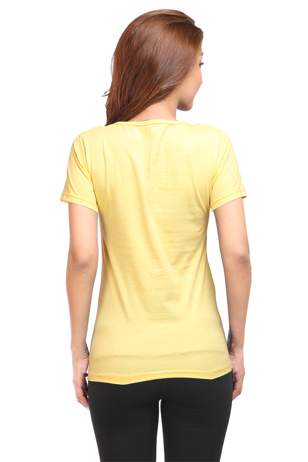 Scratchh Round Neck T-Shirt for Women | 180 GSM | Soft & Daily Comfort Fit - SCRATCHH 