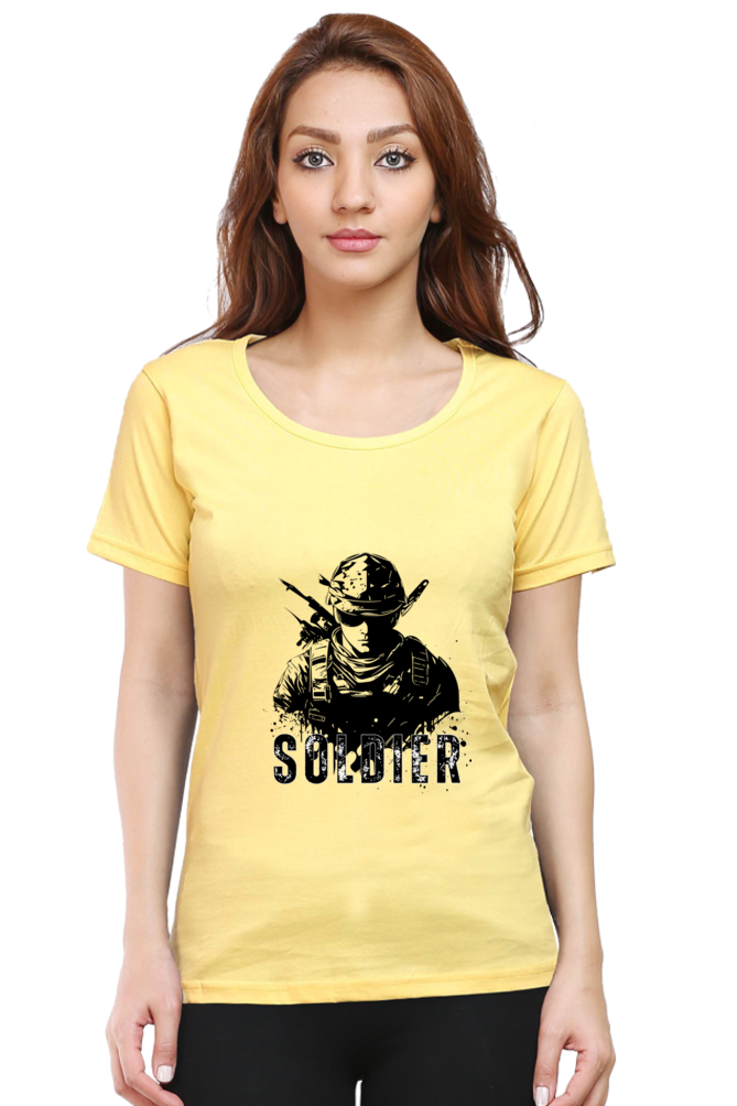 Scratchh Round Neck T-Shirt for Women | 180 GSM | Soft & Daily Comfort Fit - SCRATCHH 