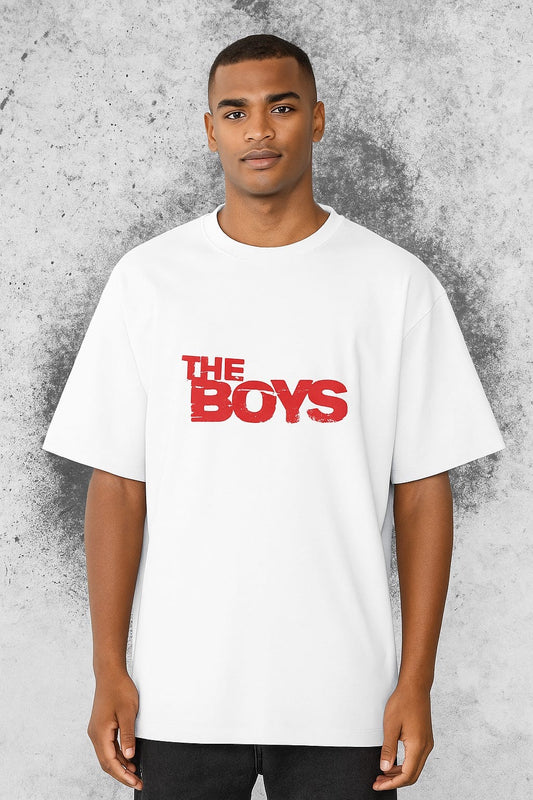 Scratchh The Boys Unisex Terry Oversized Tee