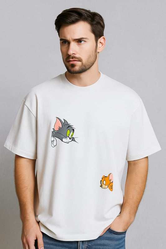 Scratchh Unisex Terry Oversized T-Shirt | 280 GSM | Premium Fit