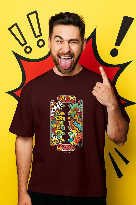 Scratchh Unisex Terry Oversized T-Shirt | 280 GSM | Premium Fit