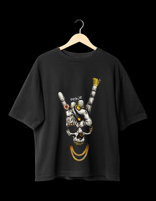 Scratchh Unisex Terry Oversized T-Shirt | 280 GSM | Premium Fit - SCRATCHH 