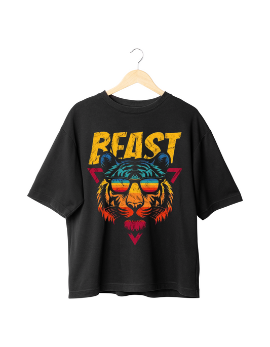 Scratchh Unisex Terry Oversized T-Shirt | 280 GSM | Premium Fit - SCRATCHH 
