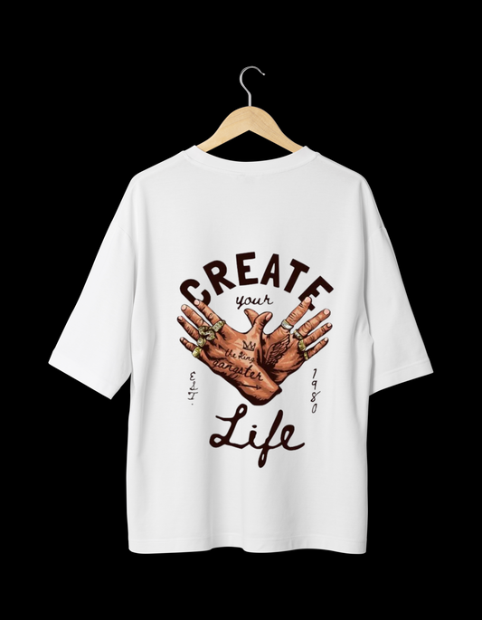 Scratchh Unisex Terry Oversized T-Shirt | 280 GSM | Premium Fit - SCRATCHH 