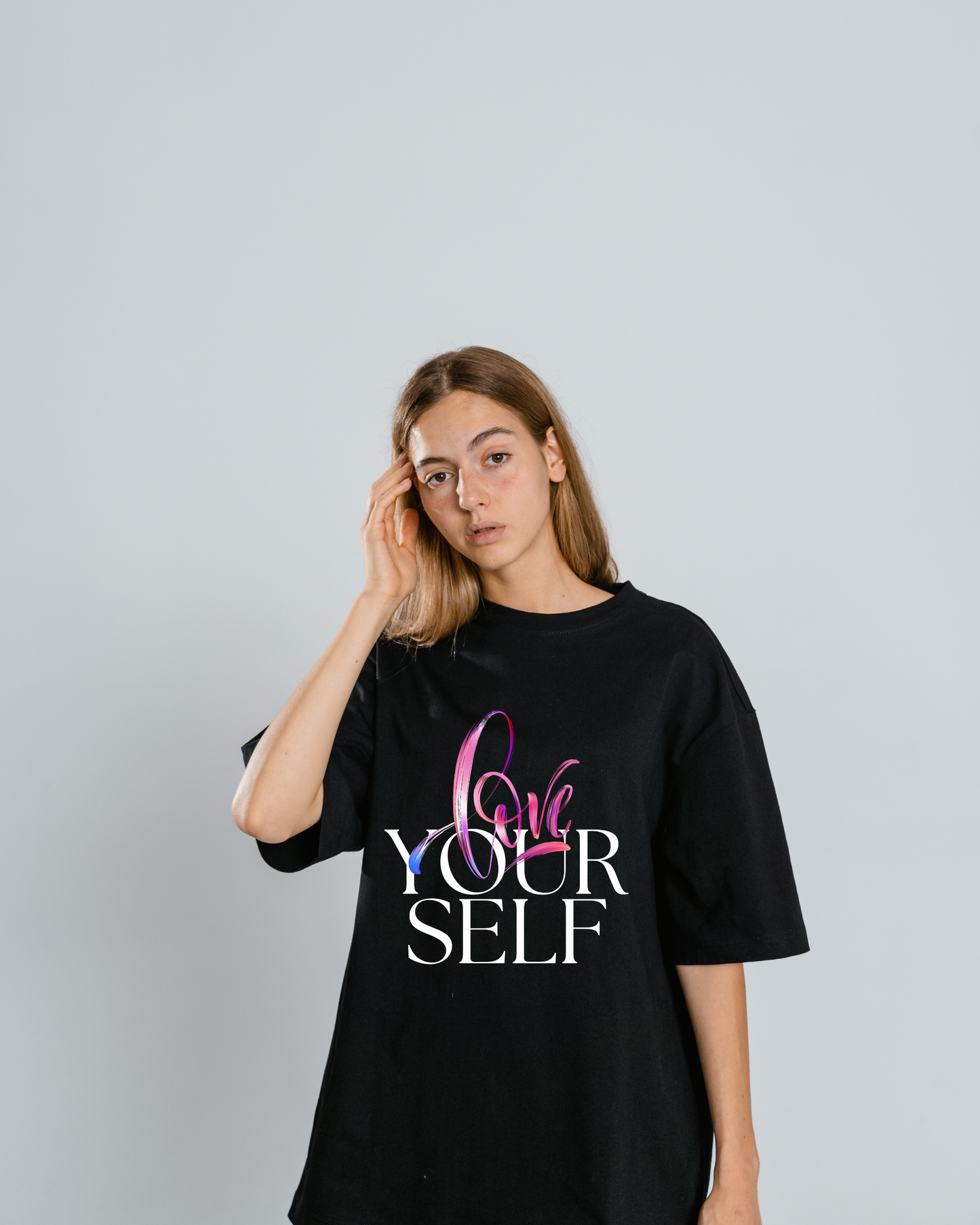 Scratchh Terry Oversized T-Shirt for Women | 280 GSM | Bold & Comfy Streetwear Fit - SCRATCHH 