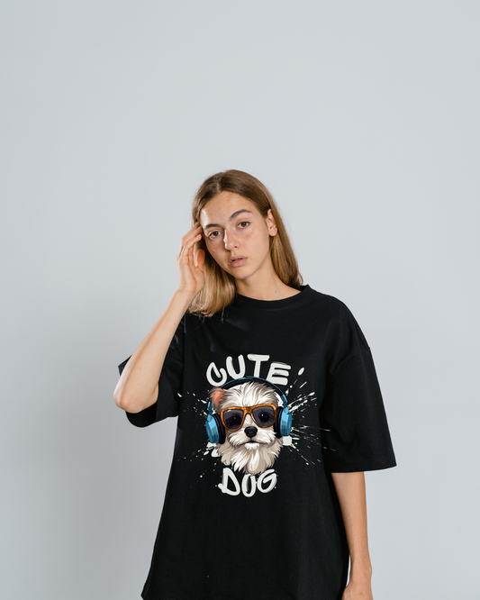 Scratchh Terry Oversized T-Shirt for Women | 280 GSM | Bold & Comfy Streetwear Fit - SCRATCHH 