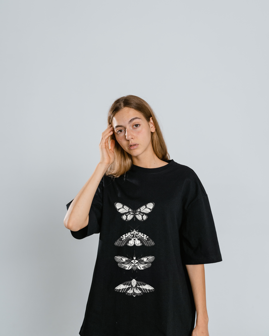 Scratchh Terry Oversized T-Shirt for Women | 280 GSM | Bold & Comfy Streetwear Fit - SCRATCHH 