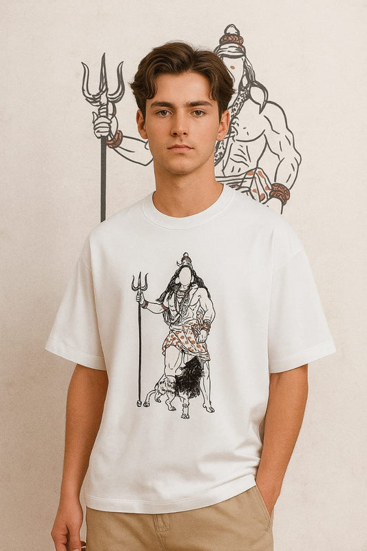 Scratchh Unisex Terry Oversized T-Shirt | 280 GSM | Premium Fit